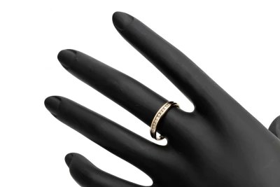 9ct Yellow Gold Diamond Eternity Wedding Band 0.15ct