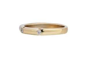 14ct Yellow Gold Diamond Ring 0.20ct