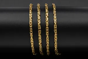 9ct Yellow Gold Byzantine Chain 30.2g