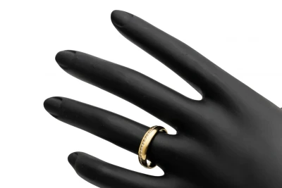 18ct Yellow Gold Full Eternity Wedding Band 0.75ct