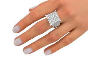 14ct White Gold Diamond Ring 2.25ct 12.8g