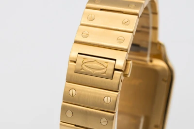 Cartier Santos De Cartier 39.9mm Automatic 18ct Yellow Gold WGSA0009 2018