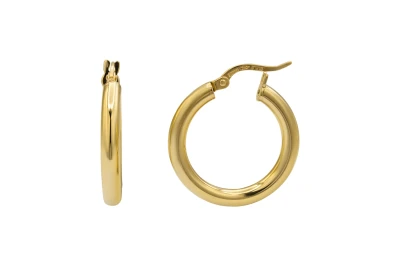 18ct Yellow Gold Hoop Earrings 2.4g
