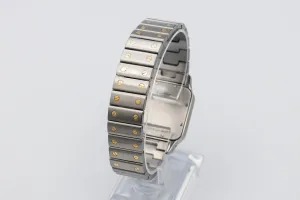 Cartier Santos Galbee Chrono Steel & 18ct Yellow Gold 29mm W20042C4/2425 2001