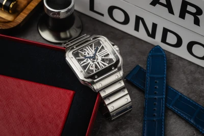 Cartier De Santos Skeleton 39.8mm Stainless Steel WHSA0015 2024