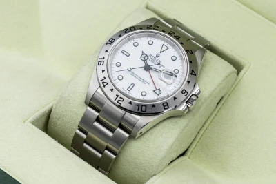 Rolex Explorer II 40mm 'Polar' Stainless Steel Oyster 16570 2000
