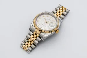 Rolex DateJust 36mm Steel & 18ct Yellow Gold Jubilee 116233 2008