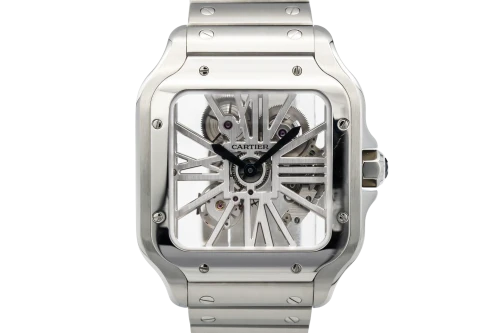 Cartier Santos De Cartier Skeleton 40mm Stainless Steel WHSA0015 2022
