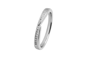 Platinum Channel Set Diamond Eternity Wedding Band 0.14ct 4.5g