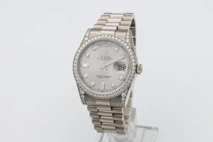 Rolex Day-Date 36mm 18ct White Gold Presidential 118389 2005