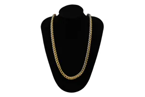 9ct White and Yellow Gold Franco Chain 46.8g