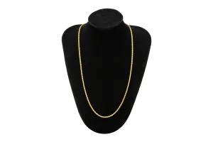 9ct Yellow Gold Rope Chain 18" 1.8g