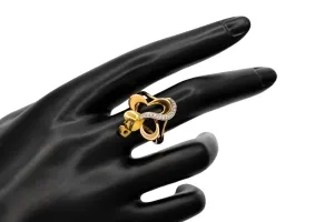 18ct Yellow Gold Diamond Heart Ring 0.11ct