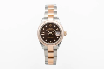 Rolex DateJust 28mm Steel & 18ct Rose Gold Oyster 279161 2017