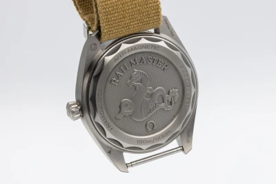 OMEGA Seamaster Railmaster 40mm Beige Fabric 220.12.40.20.01.001 2019