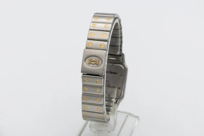 Cartier Santos Galbee 29mm Steel & 18ct Yellow Gold 187901 Circa 19990s