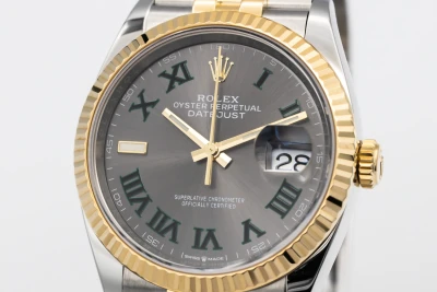 Rolex DateJust 36mm 'Wimbledon' Steel & 18ct Yellow Gold Jubilee 126233 2023