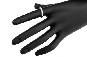 18ct White Gold Wedding Band 3.7g