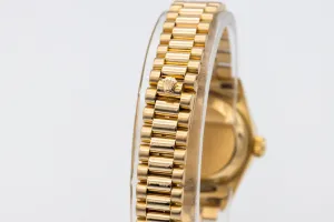 Rolex Lady DateJust 26mm 18ct Yellow Gold Presidential 69158 1991