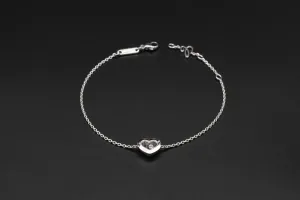 Chopard Happy Diamonds Icons 18ct White Gold Bracelet 0.05ct