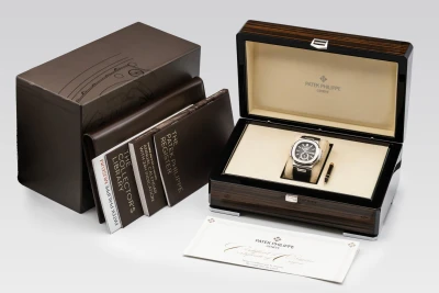 Patek Philippe Nautilus 40.5mm Black Leather 5726A-001 2020