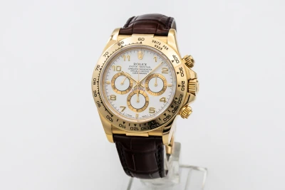 Rolex Cosmograph Daytona 40mm Brown Leather 16518 1996