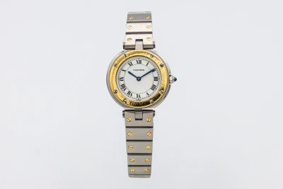 Cartier Santos Vendome 27mm Steel & 18ct Yellow Gold 81913 Circa 1980s