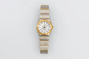OMEGA Constellation 24mm Stainless Steel & Yellow Gold 123.20.24.60.05.002 2014