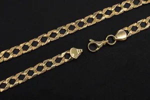 9ct Yellow Gold London Link Chain 14.4g