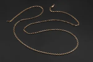 9ct Rose Gold Anchor Link Chain 11.8g