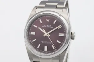 Rolex Oyster Perpetual 36mm Stainless Steel Oyster 116000 2015