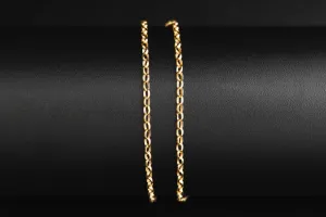 9ct Yellow Gold Anchor Link Chain 18" 1.5g