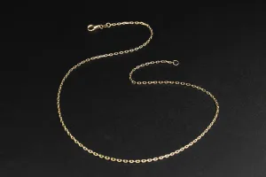 9ct Yellow Gold Anchor Link Chain 16" 2.9g