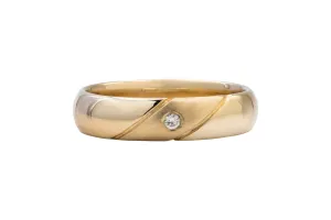 9ct Yellow Gold Diamond Wedding Band 0.5ct