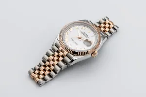 Rolex DateJust 36mm Steel & 18ct Rose Gold Jubilee 126231 2021