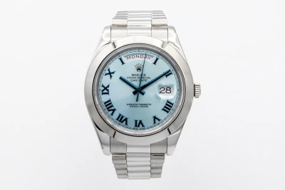 Rolex Day-Date II 41mm Platinum Presidential 218206 2014