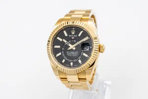 Rolex Sky-Dweller 42mm 18ct Yellow Gold Oyster 326938 2022