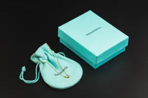 Tiffany & Co. Visor Yard Heart Diamond 18ct Yellow Gold Necklace 0.17ct