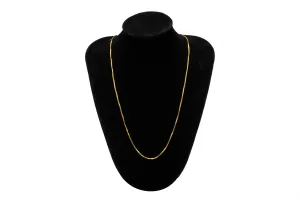 18ct Yellow Gold Box Chain 5.5g