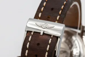 Breitling Superocean 44 Steel & 18ct Rose Gold Brown Leather C17391 Circa 2013