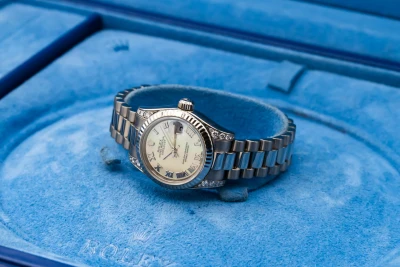 Rolex Lady DateJust 26mm 18ct White Gold Presidential 179239 2003