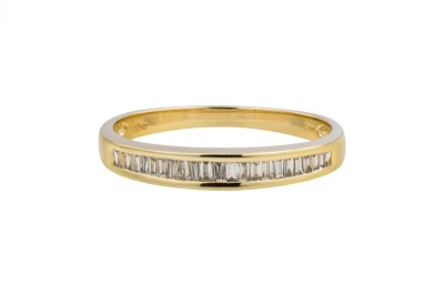14ct Yellow Gold Eternity Wedding Band 0.30ct