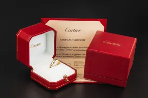 Cartier Yellow Gold 1895 Wedding Ring Size 59 4.80g