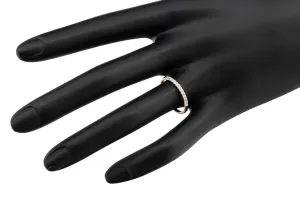 18ct Rose Gold Diamond Wedding Band 0.30ct