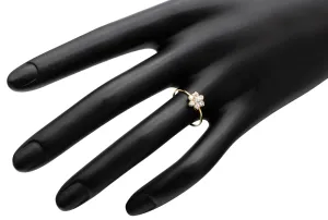 18ct Yellow Gold Diamond Ring 0.35ct