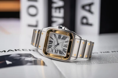 Cartier Santos 100 38mm Steel & 18ct Yellow Gold W200728G 2008