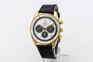 Zenith El Primero Chronograph 38mm Black Leather G381 1969