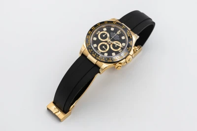 Rolex Cosmograph Daytona 40mm Black Oysterflex 116518LN 2023