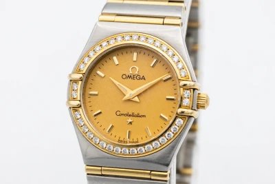 OMEGA Constellation 25mm 18ct Yellow Gold & Steel 6552/864 Circa 2000s