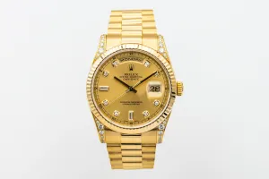 Rolex Day-Date 36mm 18ct Yellow Gold Presidential 118338 2004